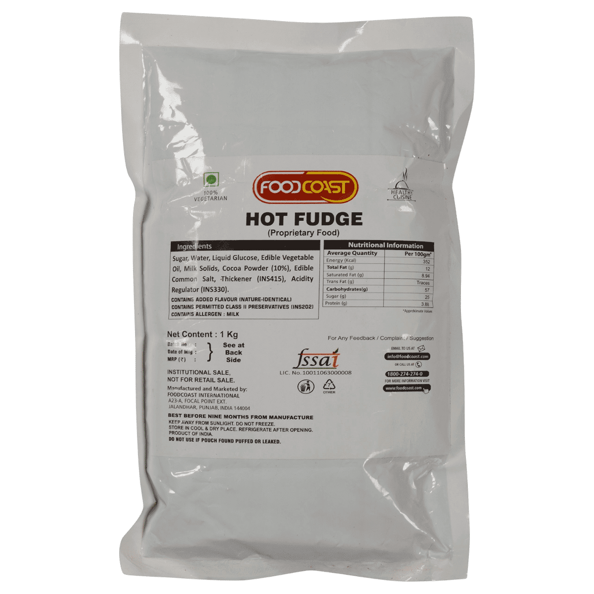 Fc. Hot Fudge