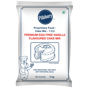 Pillsburry Dark Vanilla Flavoured Cake Mix 5kg