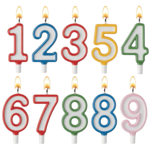 Number candles