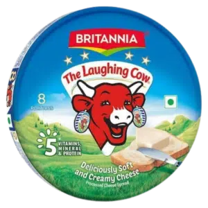 Britannia Cheese Portions Round Box 120gm