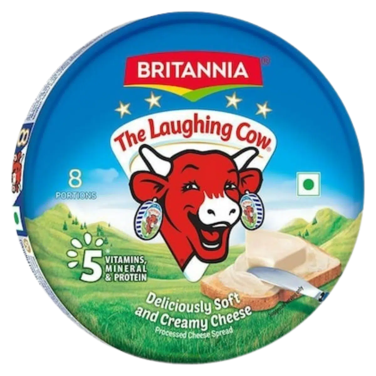 Britannia Cheese Portions Round Box 120gm