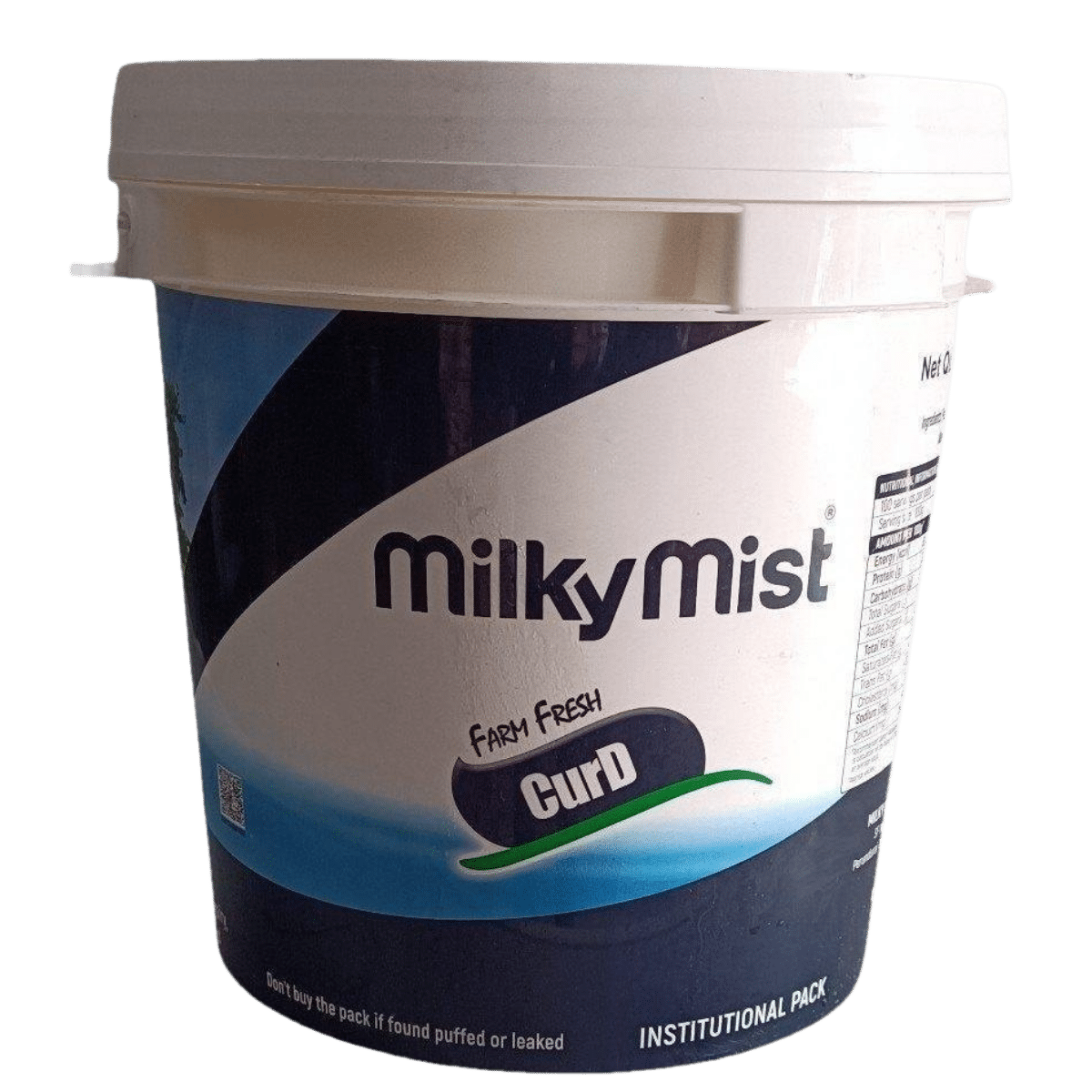 Milky Mist Pouch Curd- 5 Kg