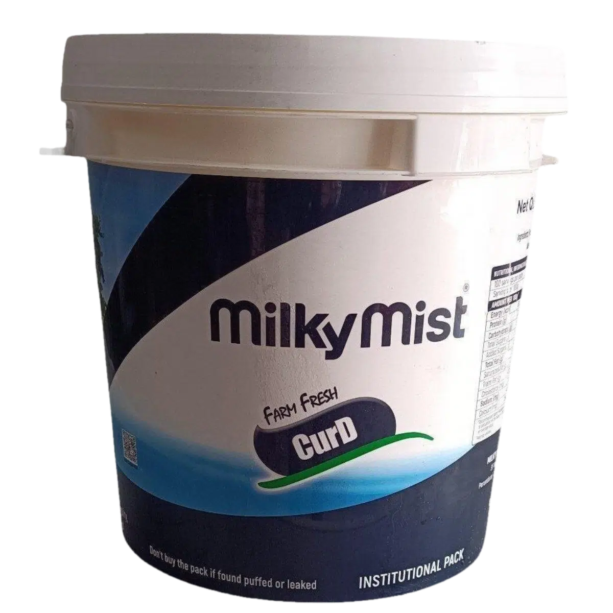 Milky Mist Pouch Curd- 5 Kg