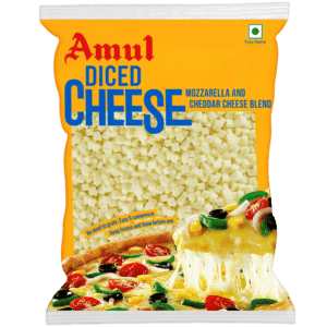 Amul Diced Mozarella Cheese 1 Kg