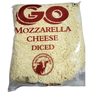 Go Mozzarella Cheese Diced 1 Kg