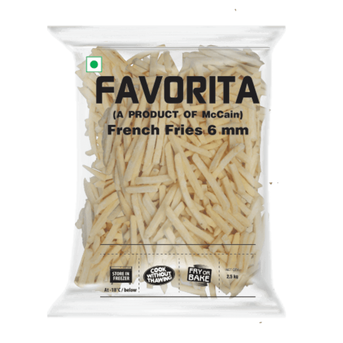 Mc Favorita french fries 2kg