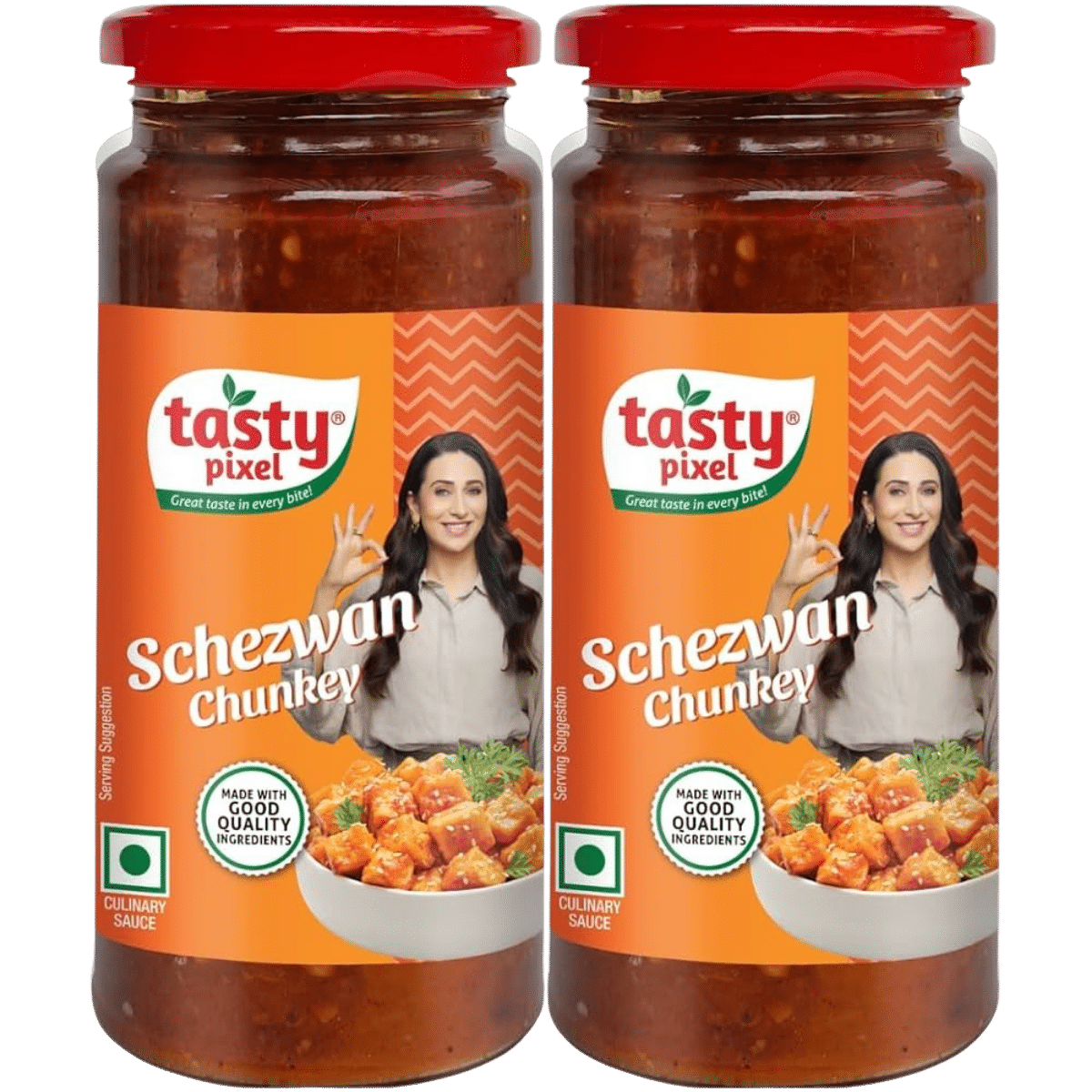 Veeba Schezwan Chunkey -1Kg Tasty Pixel