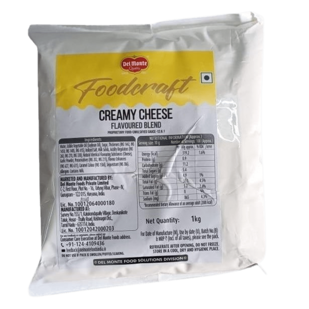 Delmonte Creamy Cheese 1kg