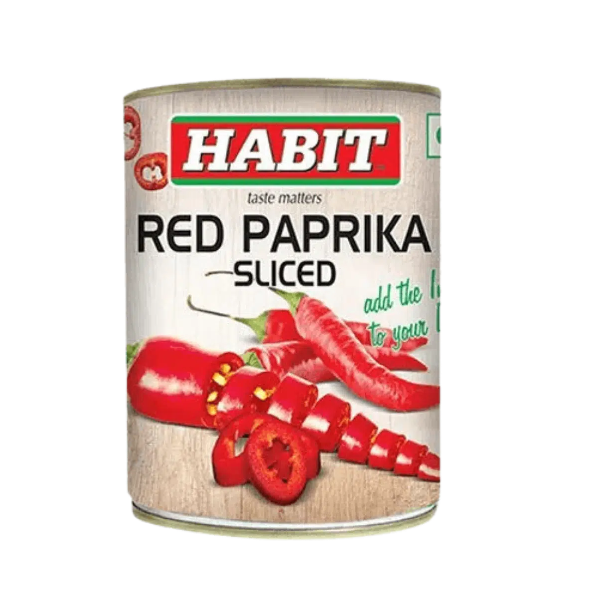 Habit Red Paprika Sliced 2.9 Kg