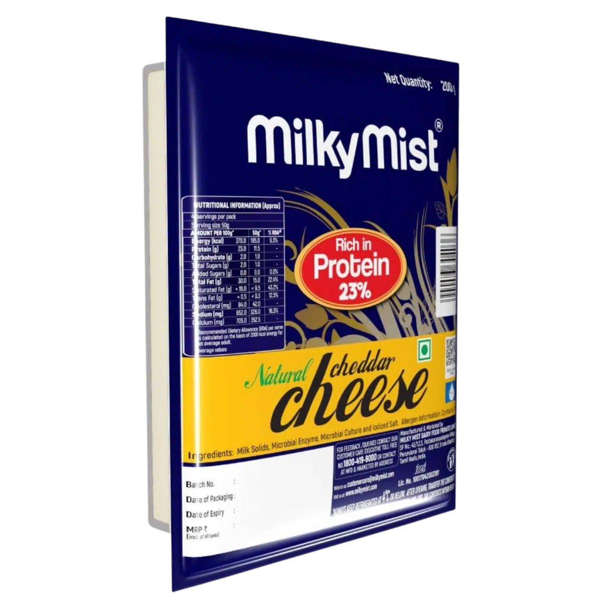 Milky Mist Cheese 200gm