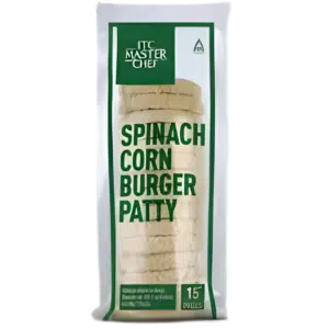 ITC Spinach Corn Burger Patty 1Kg