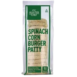 ITC Spinach Corn Burger Patty 1Kg