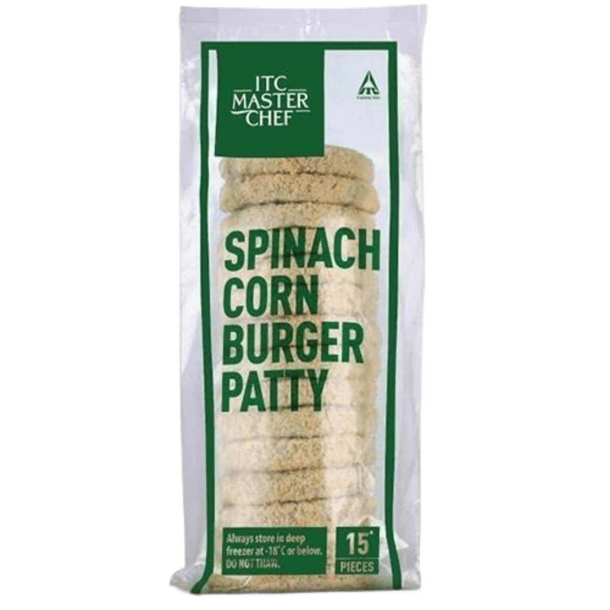 ITC Spinach Corn Burger Patty 1Kg