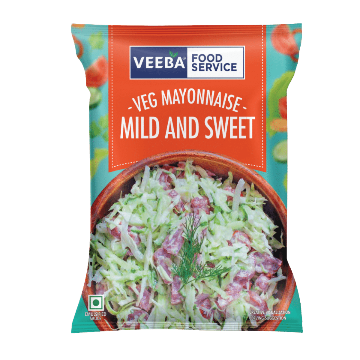 Veeba Mild & Sweet Mayonnaise 1 kg