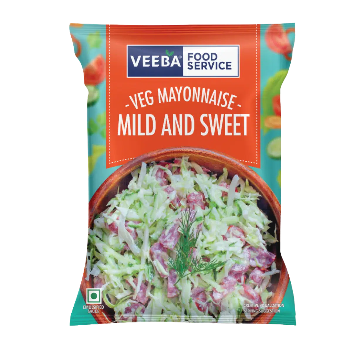 Veeba Mild & Sweet Mayonnaise 1 kg