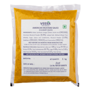 Veeba Tangy Mustard Sauce 1 kg
