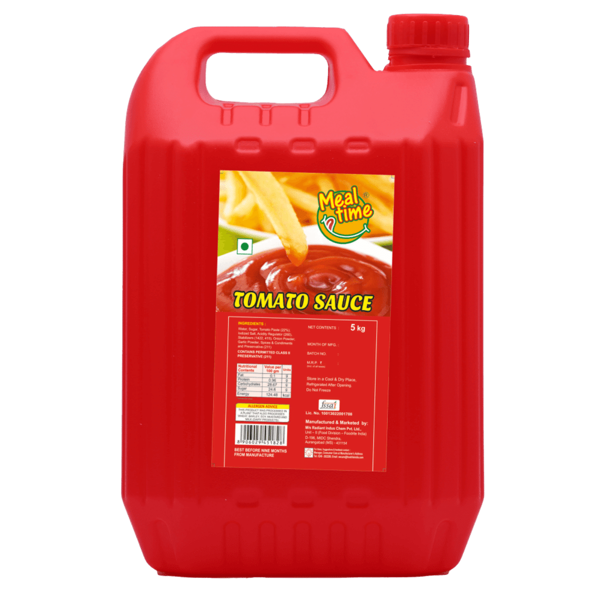 Fr. Tomato Sauce-5 Kg