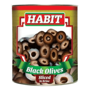Habit Black Sliced Olives  430gm – 3Kg