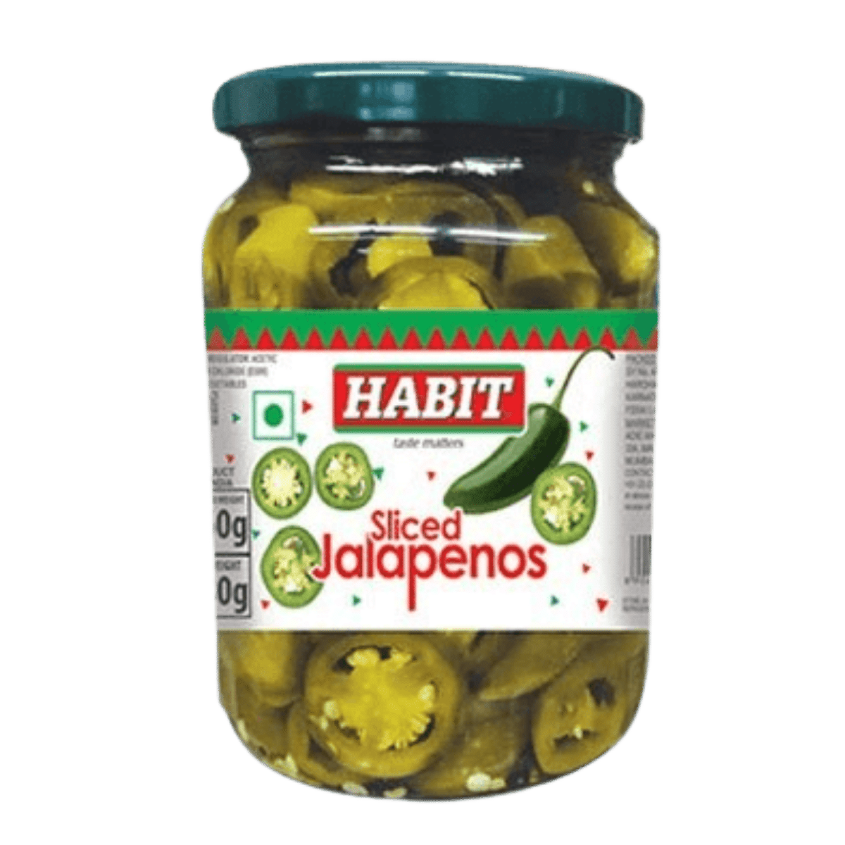 Habit Jalapeno Slices 680gm -  2.9 Kg