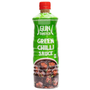 Gun Master Green and Red Chilly Sauce-660gm