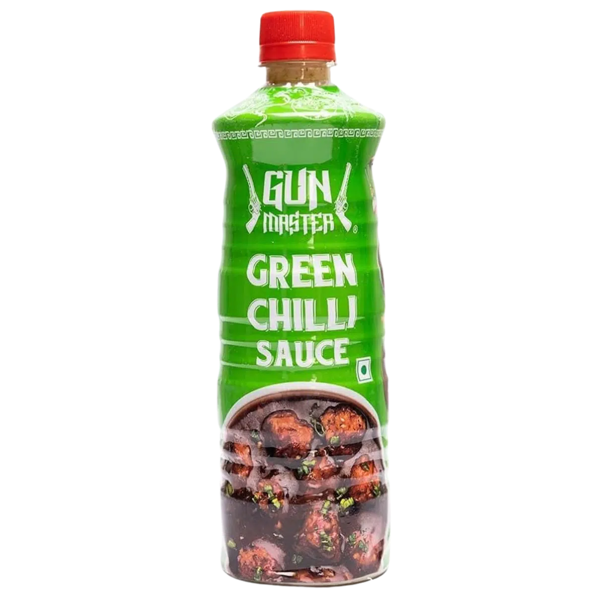 Gun Master Green and Red Chilly Sauce-660gm