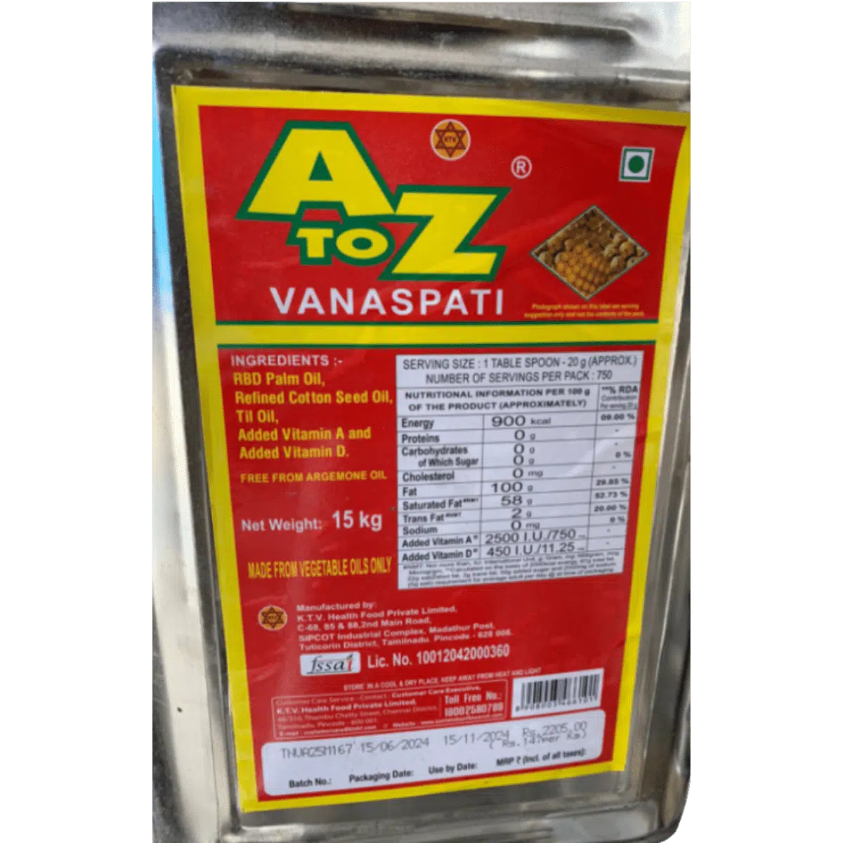 A to Z Vanaspathi