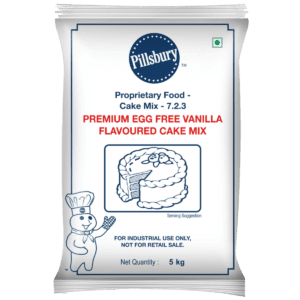 Pillsburry Dark Vanilla Flavoured Cake Mix 5kg