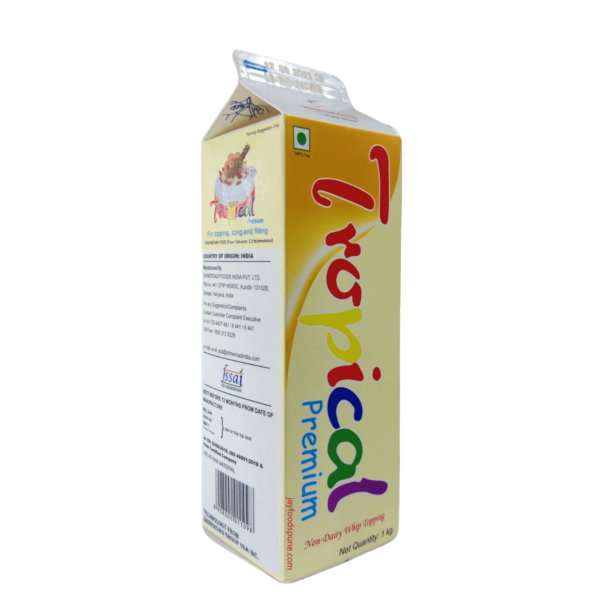 Tropical Whipping Cream