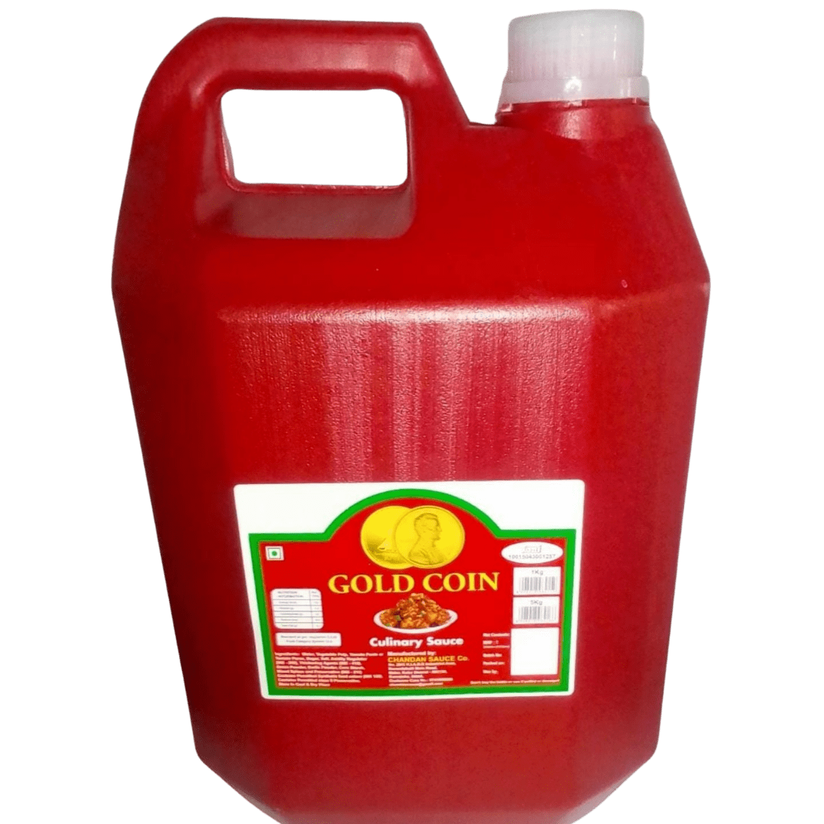 Gold coin tomato sauce 5 Ltr