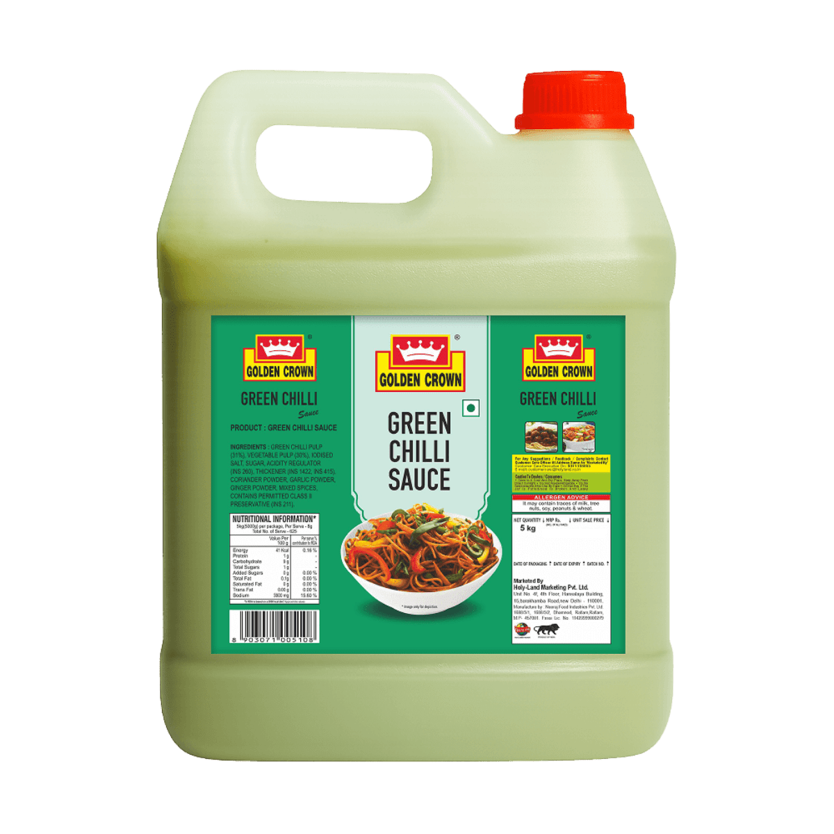 Gold coin chilly sauce 5 Ltr