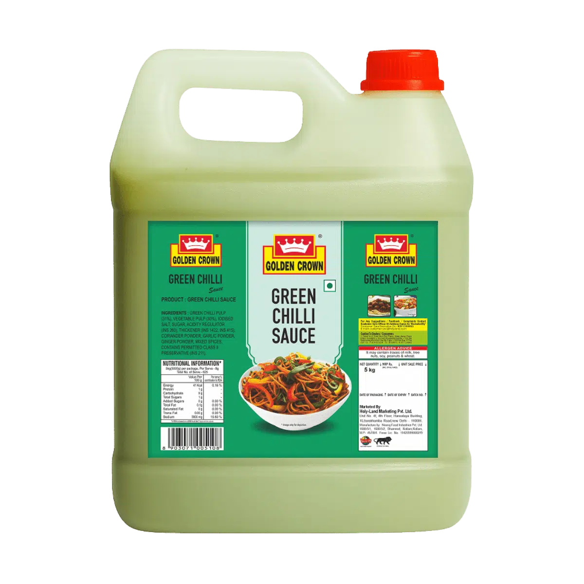 Gold coin chilly sauce 5 Ltr