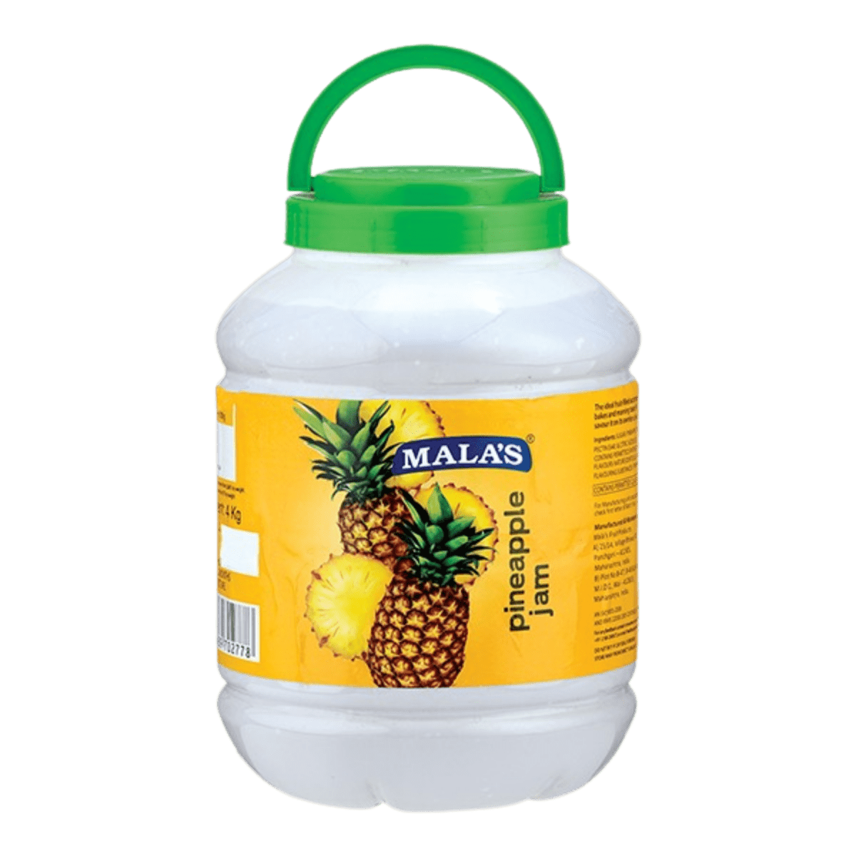 Malas Pineapple Fruit Jam 4kg