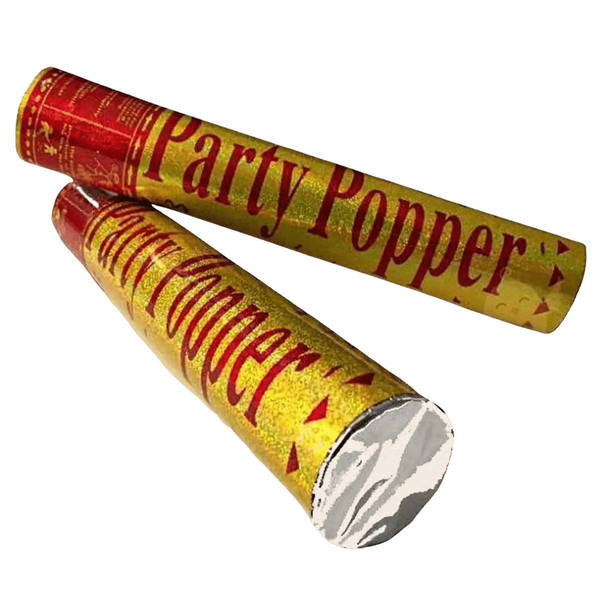 Party Poppers GOLD 50 Unit