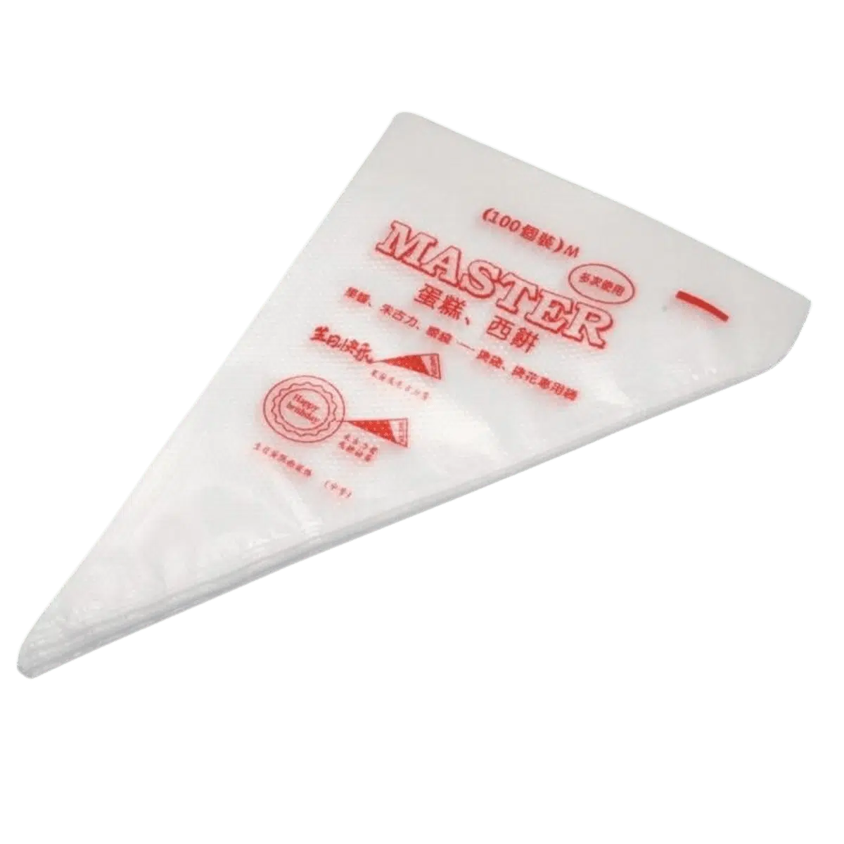 Disposable icing bag