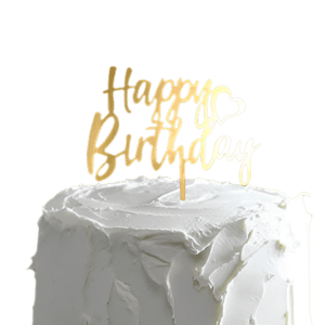Happy birthday toppers
