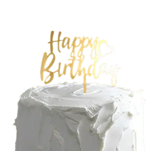Happy birthday toppers